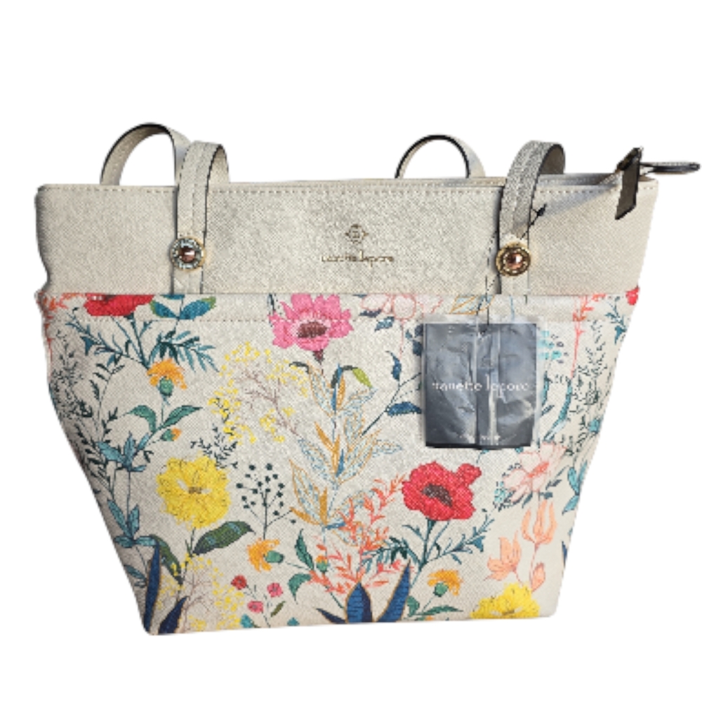 Nanette Lepore Makena Multicolor Floral Tote